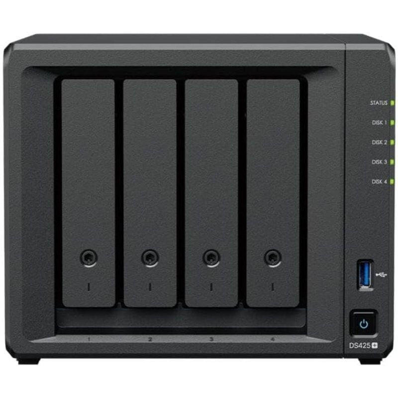 Nas synology diskstation ds425+/ 4 bahías 3.5'- 2.5'/ 6gb ddr4/ formato torre