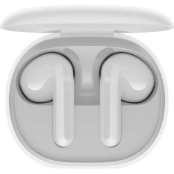 Auriculares bluetooth xiaomi redmi buds 4 lite con estuche de carga/ autonomía 5h/ blancos