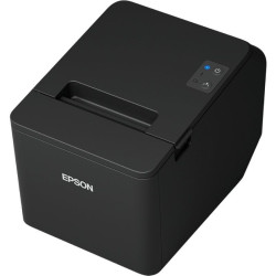 Impresora de tickets epson tm-t20iv/ ancho papel 80mm/ usb-rs232/ negra