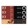 Cápsula delta combo qualidus + caramelo para cafeteras delta/ caja de 40