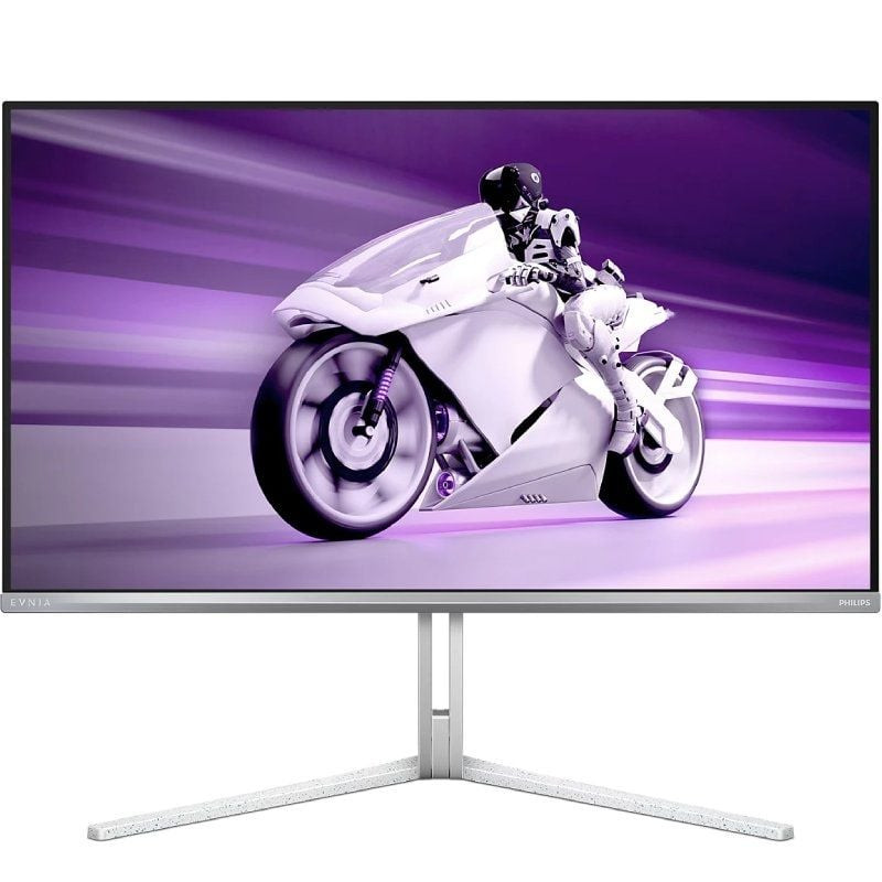 Monitor gaming philips evnia 32m2n8900 31.5'/ 4k/ 0.03ms/ 240hz/ oled/ multimedia/ regulable en altura/ blanco