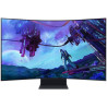Monitor gaming curvo samsung odyssey ark s55cg970nu 55'/ 4k/ 1ms/ 165hz/ va/ regulable en altura/ smart tv/ multimedia/ negro