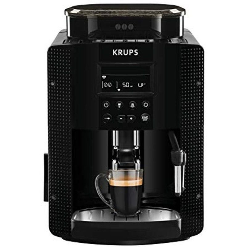 Cafetera expreso krups essential pisa ea81p070/ 1450w/ 15 bares/ negra
