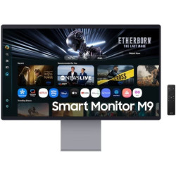 Smart monitor samsung m90f oled s32fm902su 32'/ 4k/ oled/ smart tv/ multimedia/ gris