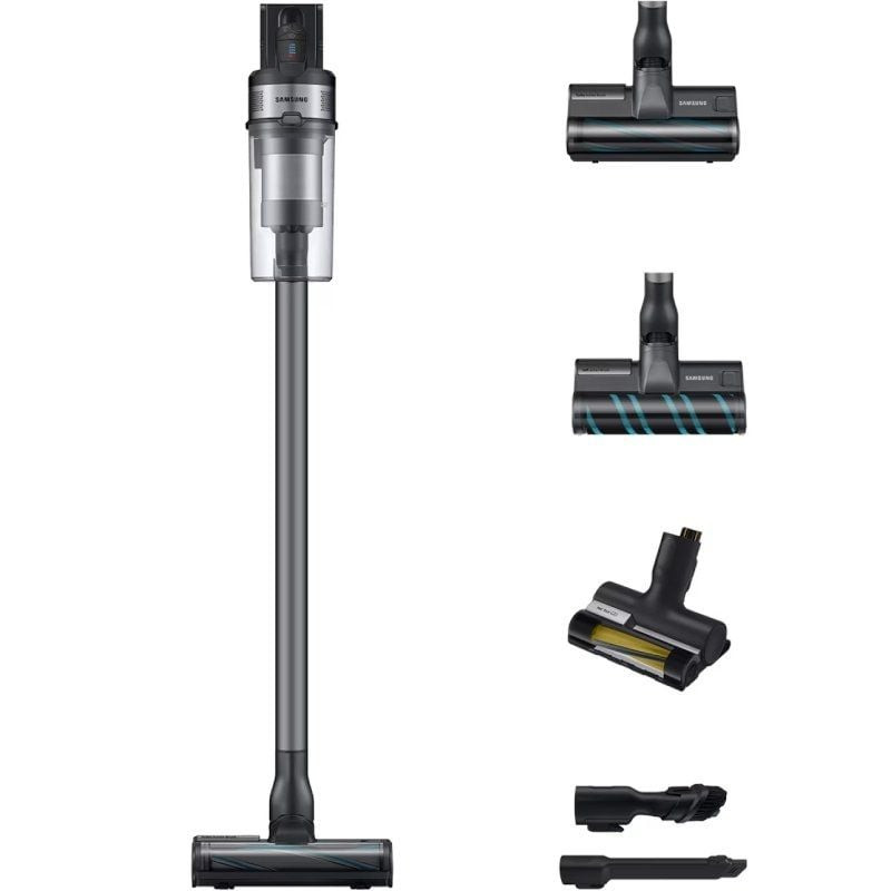 Aspirador escoba con batería samsung jet 75e pet/ 550w/ autonomía 210 min