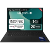 Portátil lg gram 17zd90t-g.ax78b intel core ultra 7-255h/ 16gb/ 1tb ssd/ 17'/ sin sistema operativo