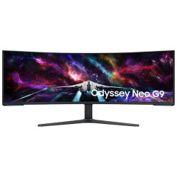 Monitor gaming ultrapanorámico curvo samsung odyssey neo g9 s57cg952nu 57'/ dual uhd/ 1ms/ 240hz/ va/ regulable en altura/ 