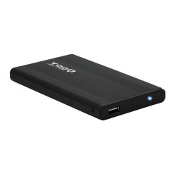 Caja externa para disco duro de 2.5' tooq tqe-2510b/ usb 2.0