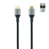 Cable hdmi 2.1 8k nanocable 10.15.8102/ hdmi macho - hdmi macho/ 2m/ certificado/ negro