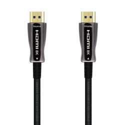 Cable hdmi 2.1 aoc 8k aisens a153-0518/ hdmi macho - hdmi macho/ 25m/ negro