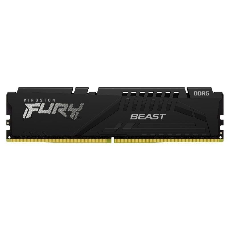 Memoria ram kingston fury beast 16gb/ ddr5/ 5200mhz/ 1.1v/ cl38/ dimm