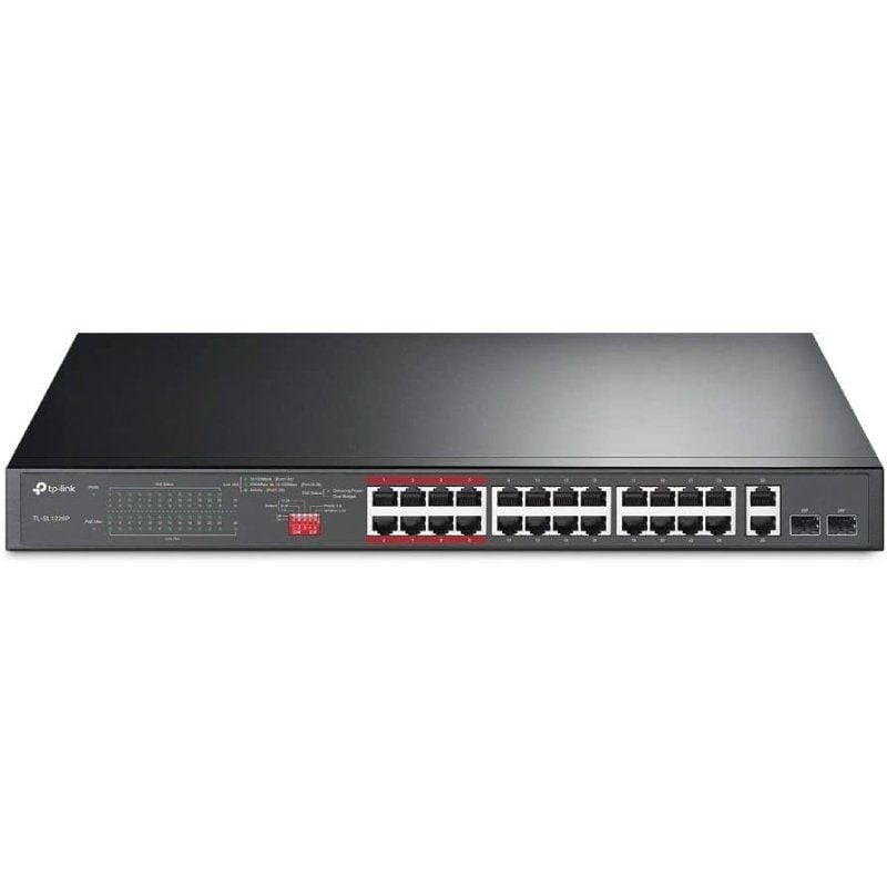 Switch tp-link tl-sl1226p 26 puertos/ rj-45 10/100/1000 poe/ sfp Switch tp-link tl-sl1226p 26 puertos/ rj-45 10/100/1000 poe/ sfp