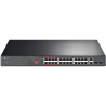 Switch tp-link tl-sl1226p 26 puertos/ rj-45 10/100/1000 poe/ sfp
