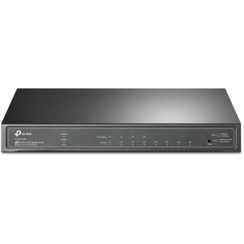Switch gestionable tp-link omada tl-sg2008p 8 puertos/ rj-45 10/100/1000/ poe Switch gestionable tp-link omada tl-sg2008p 8 puertos/ rj-45 10/100/1000/ poe