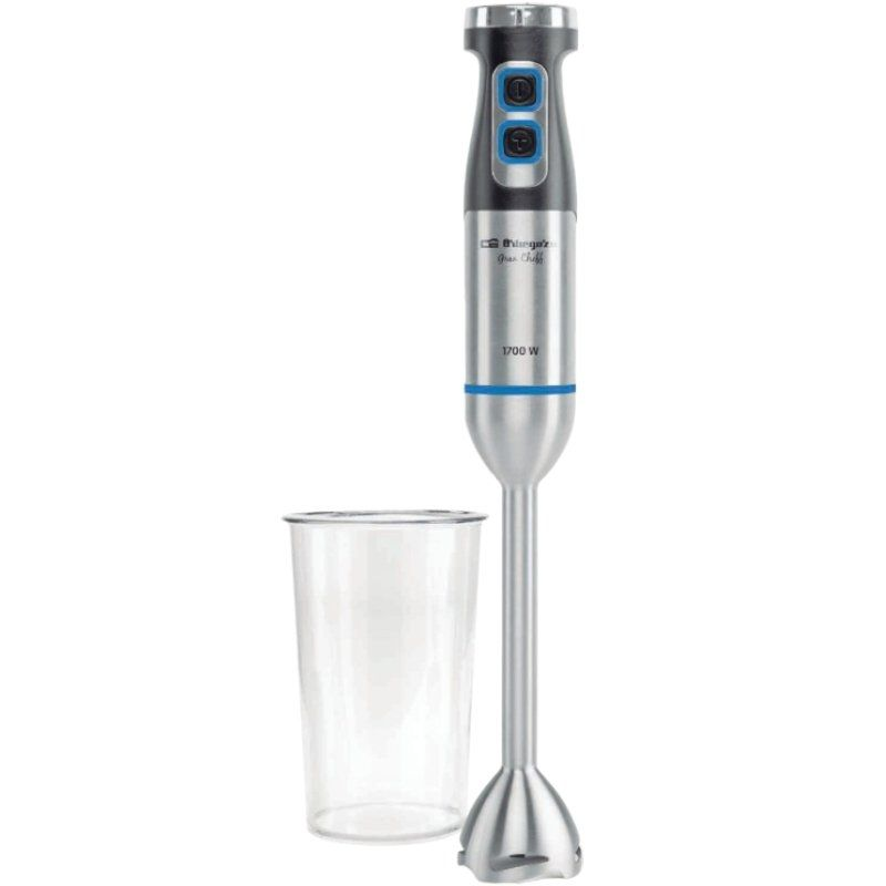 Batidora de mano orbegozo bt 3017/ 1700w/ velocidad ajustable