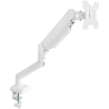 Soporte de mesa para monitor tooq db1334tnr-w/ giratorio/ inclinable/ hasta 10kg