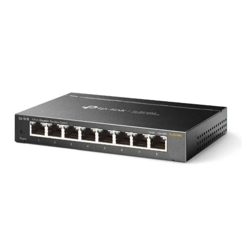 Switch tp-link tl-sg108s 8 puertos/ rj-45 10/100/1000 Switch tp-link tl-sg108s 8 puertos/ rj-45 10/100/1000