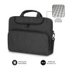 Maletín subblim air padding para portátiles hasta 15.6'/ gris oscuro