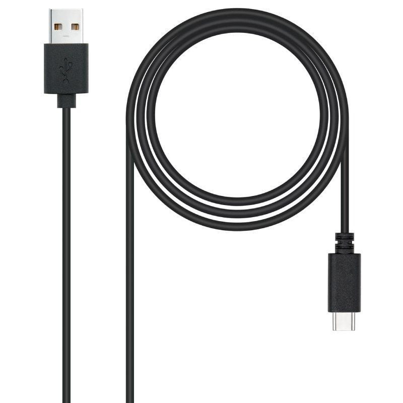 Cable usb 2.0 nanocable 10.01.2103/ usb macho - usb tipo-c macho/ 3m/ negro Cable usb 2.0 nanocable 10.01.2103/ usb macho - usb tipo-c macho/ 3m/ negro