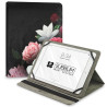 Funda subblim trendy case rosas para tablet de 11'/ negra