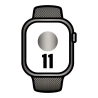 Apple watch series 11/ gps/ cellular/ 42mm/ titanio natural/ correa natural milanese loop