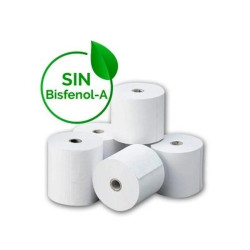 Rollo papel térmico genérico 80x80 8u bpaf/ 80 x 80mm/ 8 unidades