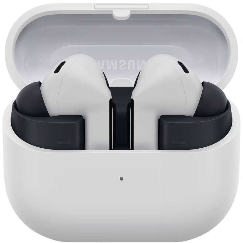 Auriculares bluetooth samsung galaxy buds 3 fe con estuche de carga/ autonomía 8.5h/ gris