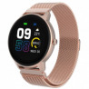 Smartwatch forever forevive 2 slim sb-325/ notificaciones/ frecuencia cardíaca/ rosa oro