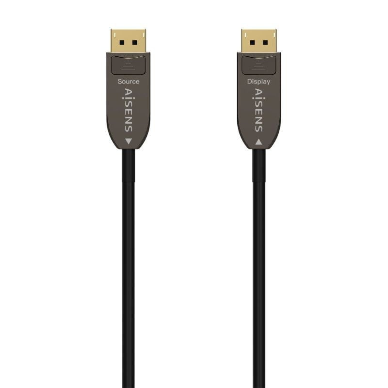 Cable displayport 1.4 aoc 8k aisens a155-0606/ displayport macho - displayport macho/ 10m/ negro