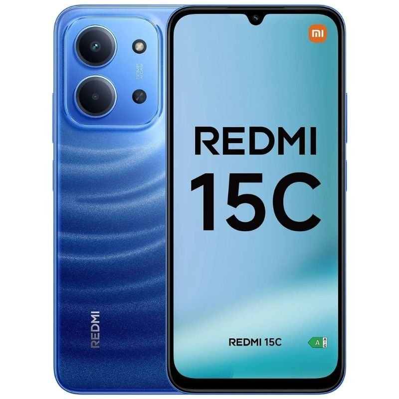Smartphone xiaomi redmi 15c 4gb/ 256gb/ 6.9'/ azul