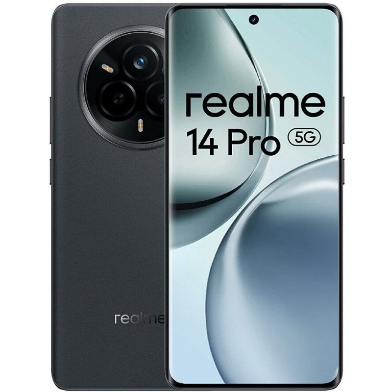 Smartphone realme 14 pro 8gb/ 256gb/ 6.77'/ 5g/ gris