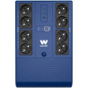 Sai línea interactiva woxter multibase ups 800 va/ 800va-480w/ 8 salidas/ formato torre