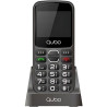 Teléfono móvil qubo x-230bkc 4g para personas mayores/ negro