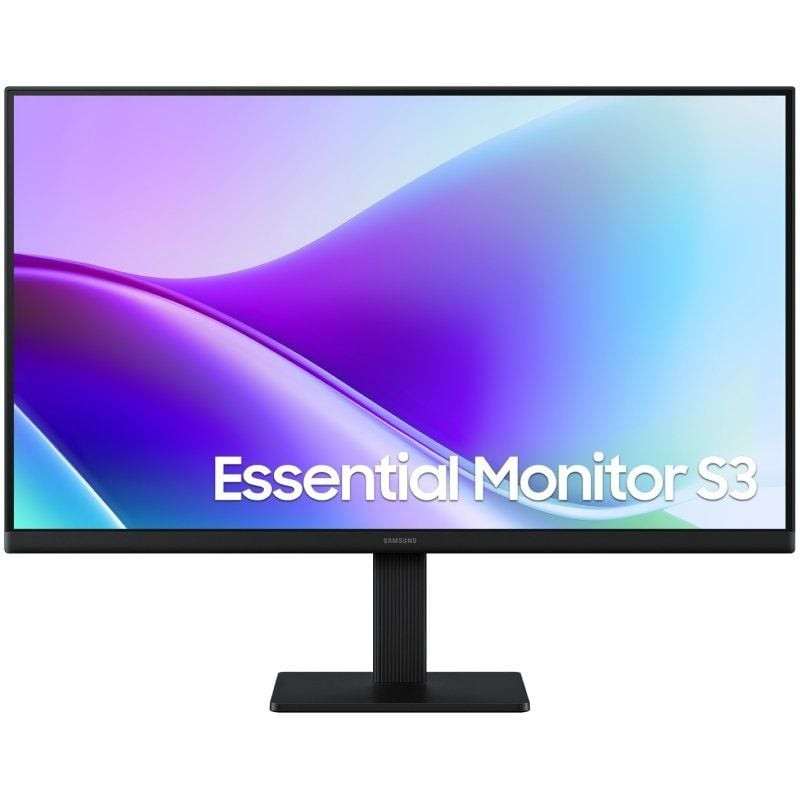 Monitor profesional samsung essential monitor s3 s24f320gau/ 24'/ full hd/ negro