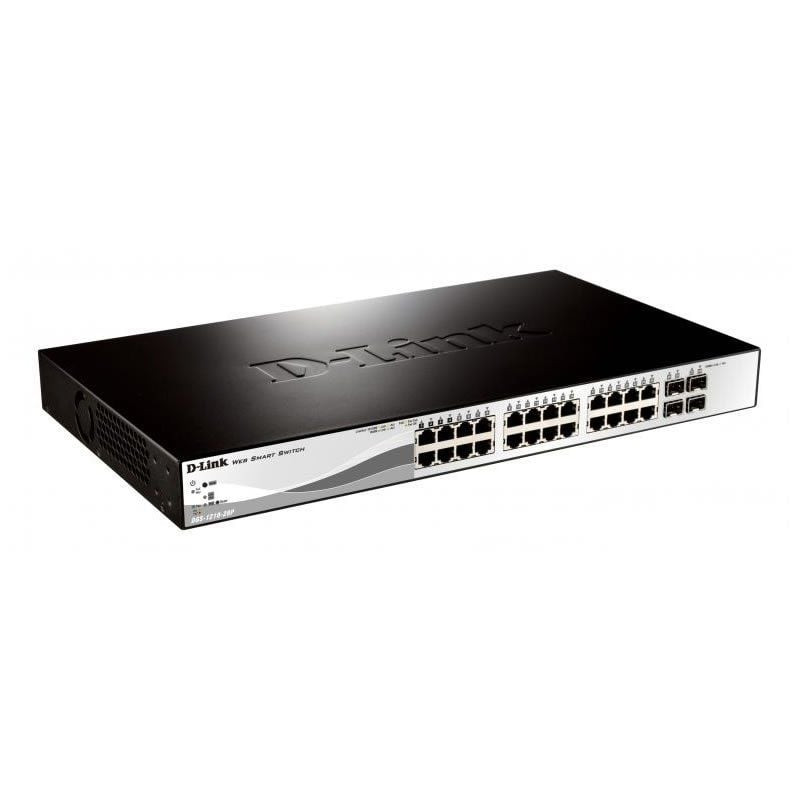 Switch d-link dgs-1210-28p 28 puertos rj45/ 10/100/1000/ sft/ poe Switch d-link dgs-1210-28p 28 puertos rj45/ 10/100/1000/ sft/ poe