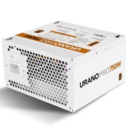 Fuente de alimentación nox hummer urano pro white/ 750w/ ventilador 12cm/ 80 plus bronze