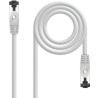 Cable de red rj45 sstp nanocable 10.20.2002 cat.8.1/ 2m/ gris
