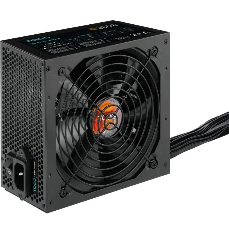 Fuente de alimentación tooq tqhelios-850sp/ 850w/ ventilador 12cm/ 80 plus bronze