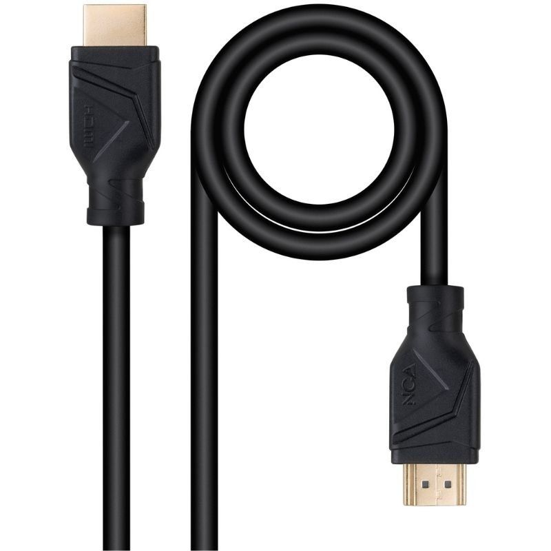 Cable hdmi 2.1 8k nanocable 10.15.8301/ hdmi macho - hdmi macho/ 1m/ negro