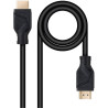 Cable hdmi 2.1 8k nanocable 10.15.8303/ hdmi macho - hdmi macho/ 3m/ negro
