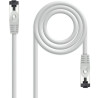 Cable de red rj45 sstp nanocable 10.20.2001-l150 cat.8.1/ 1.5m/ gris