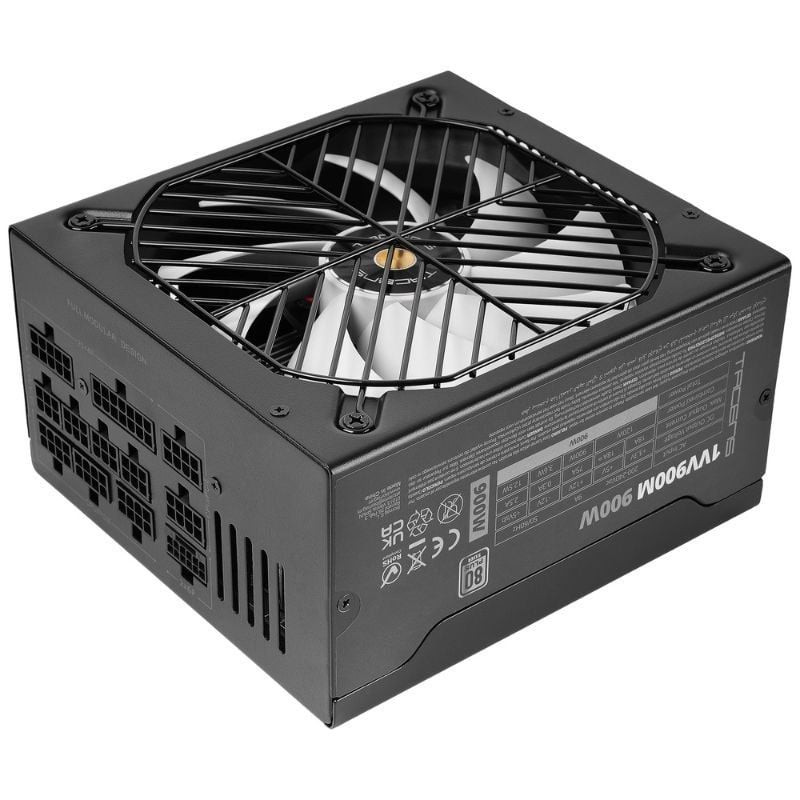 Fuente de alimentación tacens 1vv900m/ 900w/ ventilador 14cm/ 80 plus silver