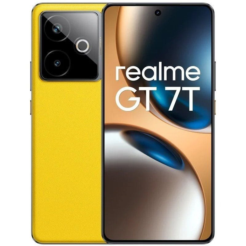 Smartphone realme gt 7t 12gb/ 512gb/ 6.8'/ 5g/ amarillo carrera