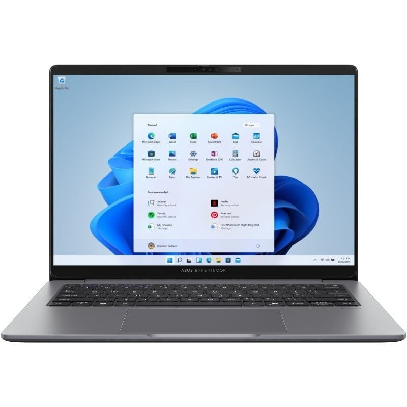 Portátil asus expertbook p3 pm3406cka-nz0330x ryzen ai 5 330/ 32gb/ 1tb ssd/ 14'/ win11 pro