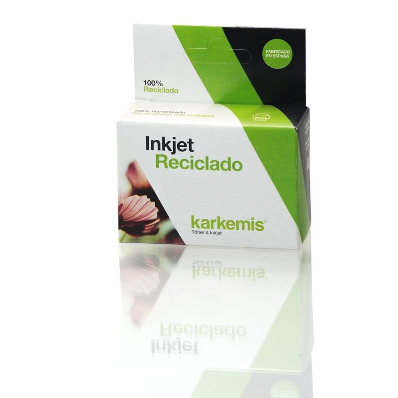 Cartucho de tinta reciclado karkemis canon cl-561xxl alta capacidad/ tricolor