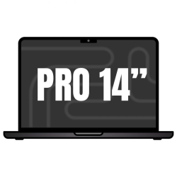 Apple macbook pro 14'/ m5 10-core cpu/ 24gb/ 1tb ssd/ 10-core gpu/ negro espacial