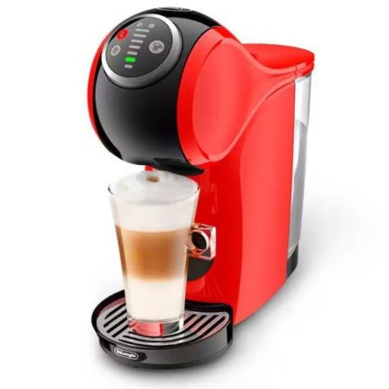 Cafetera de cápsulas delonghi genio s plus edg315.r/ roja