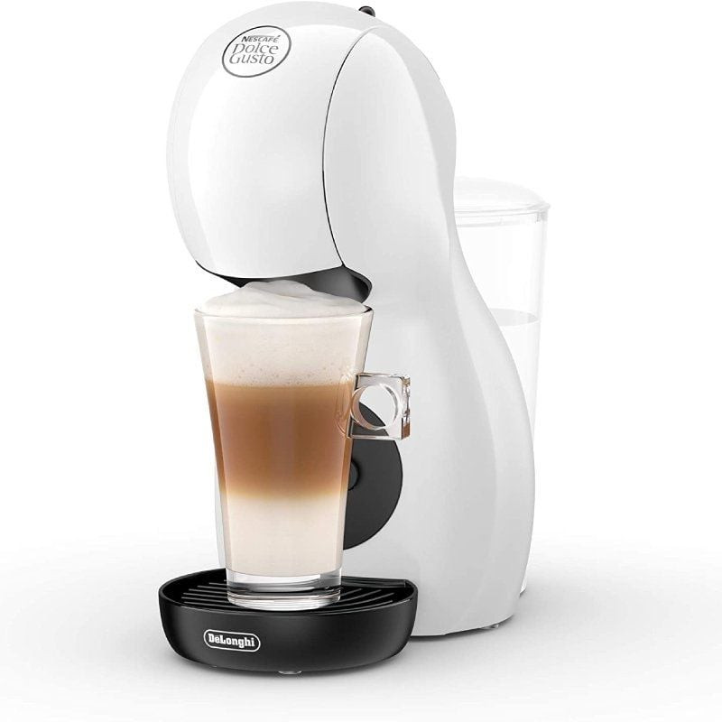 Cafetera de cápsulas delonghi dolce gusto piccolo xs edg110/ blanca