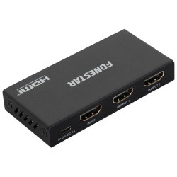 Duplicador hdmi fonestar fo-22s2ed/ 2x hdmi hembra - hdmi macho
