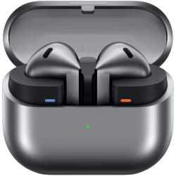 Auriculares bluetooth samsung galaxy buds 3 con estuche de carga/ autonomía 6h/ gris
